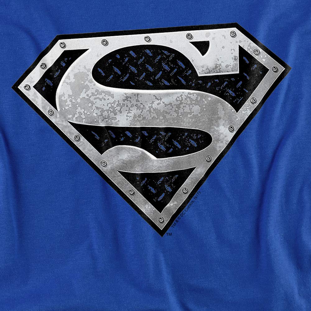 Superman Super Metallic Shield Women's T-Shirt | Graphic Tee for Superhero Fans | Perfect for Cosplay, Comic Con & Casual Wear
