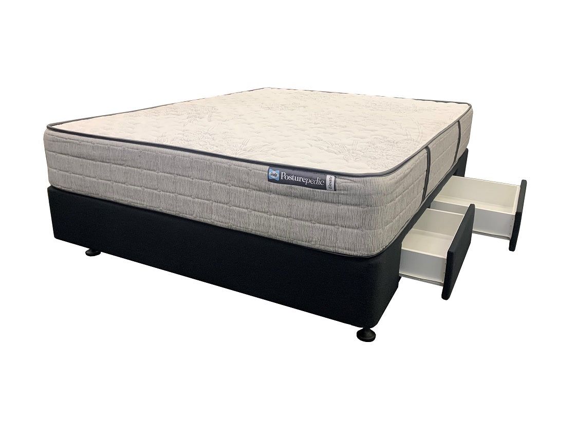 Sealy Posturepedic Extra Firm Mattress - Queen Size Orthopedic Support for Back Pain Relief | Perfect for Side, Back & Stomach Sleepers | Bedroom, Guest Room & Dorm Essentials