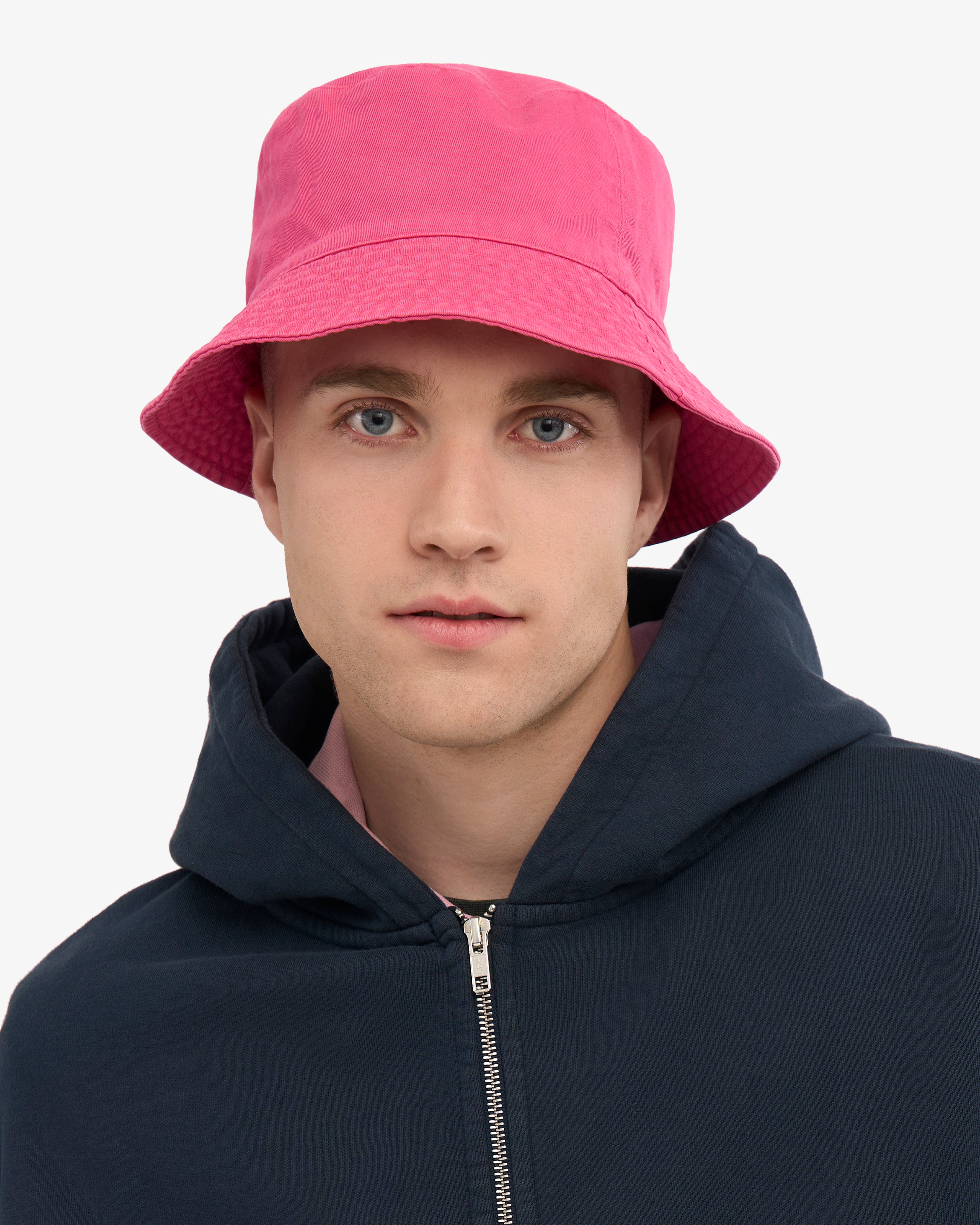 Organic Cotton Bucket Hat for Women - Bubblegum Pink Sun Hat for Outdoor, Beach & Summer Fashion