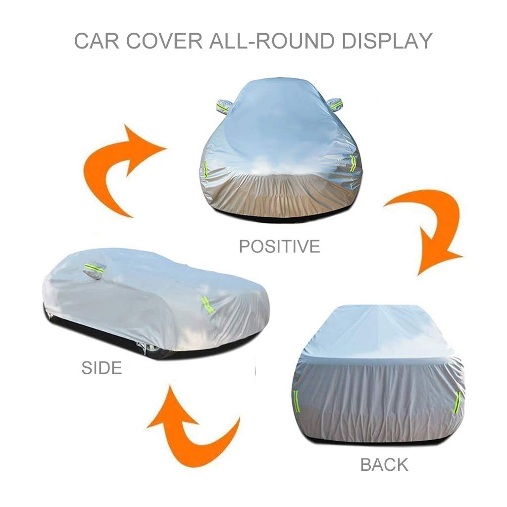 Waterproof Car Cover for Porsche 911 992 Carrera 4S Cabriolet & Coupe - All Weather Protection with Cotton Lining, Breathable, Windproof, UV & Snow Resistant - Perfect for Outdoor Parking, Garage Storage & Travel Protection