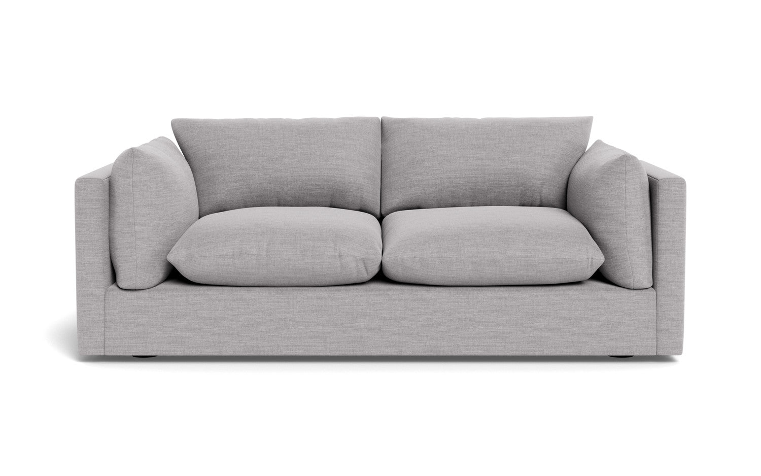 Soco 79 Loveseat Sofa for Small Spaces - Modern 2-Seater Couch with Tufted Back and Sturdy Wooden Legs - Perfect for Apartments, Living Rooms, and Cozy Home Decor