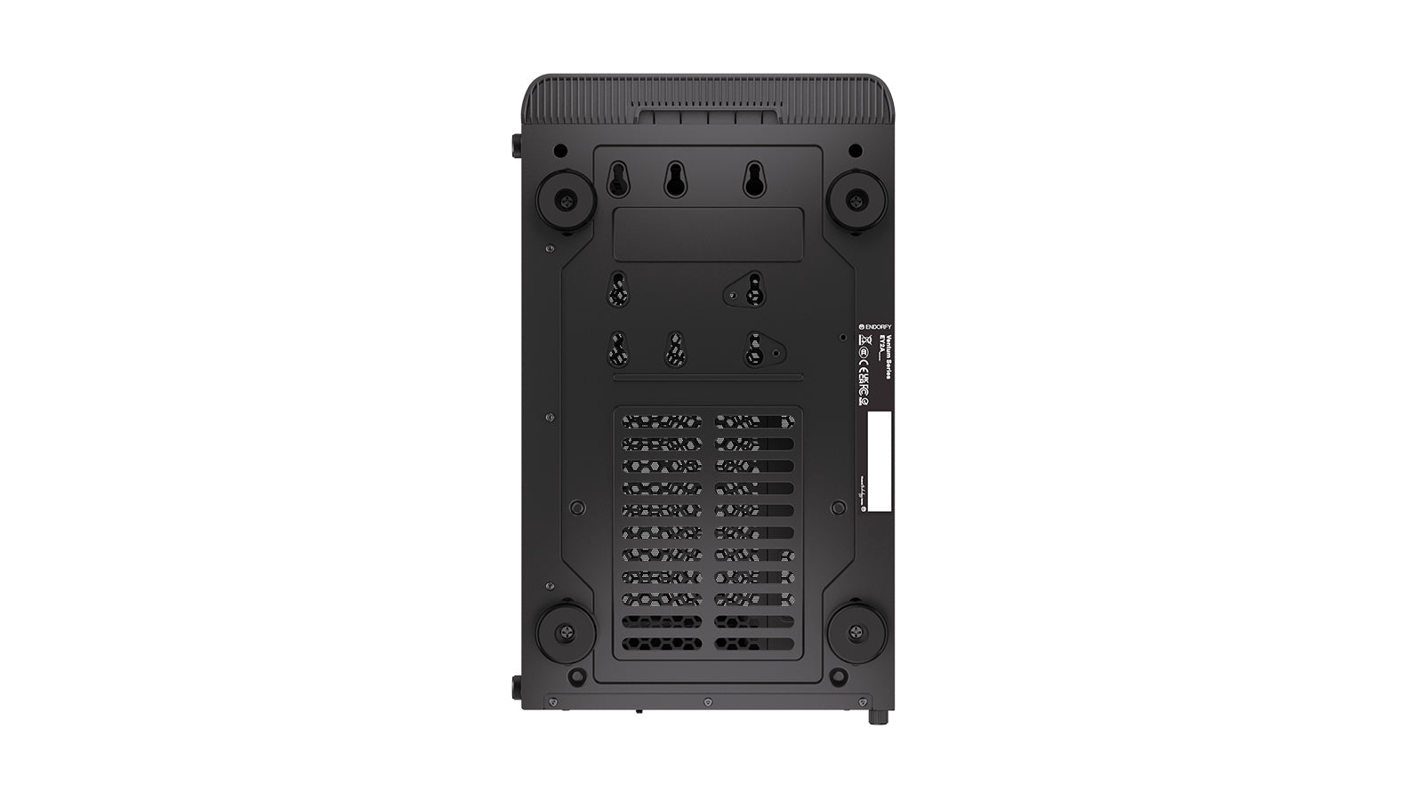 Endorfy Ventum 200 ARGB ATX Mid Tower PC Gaming Case - High Airflow Tempered Glass Design with RGB Lighting (EY2A014) - Perfect for Gaming Rigs & Custom PC Builds