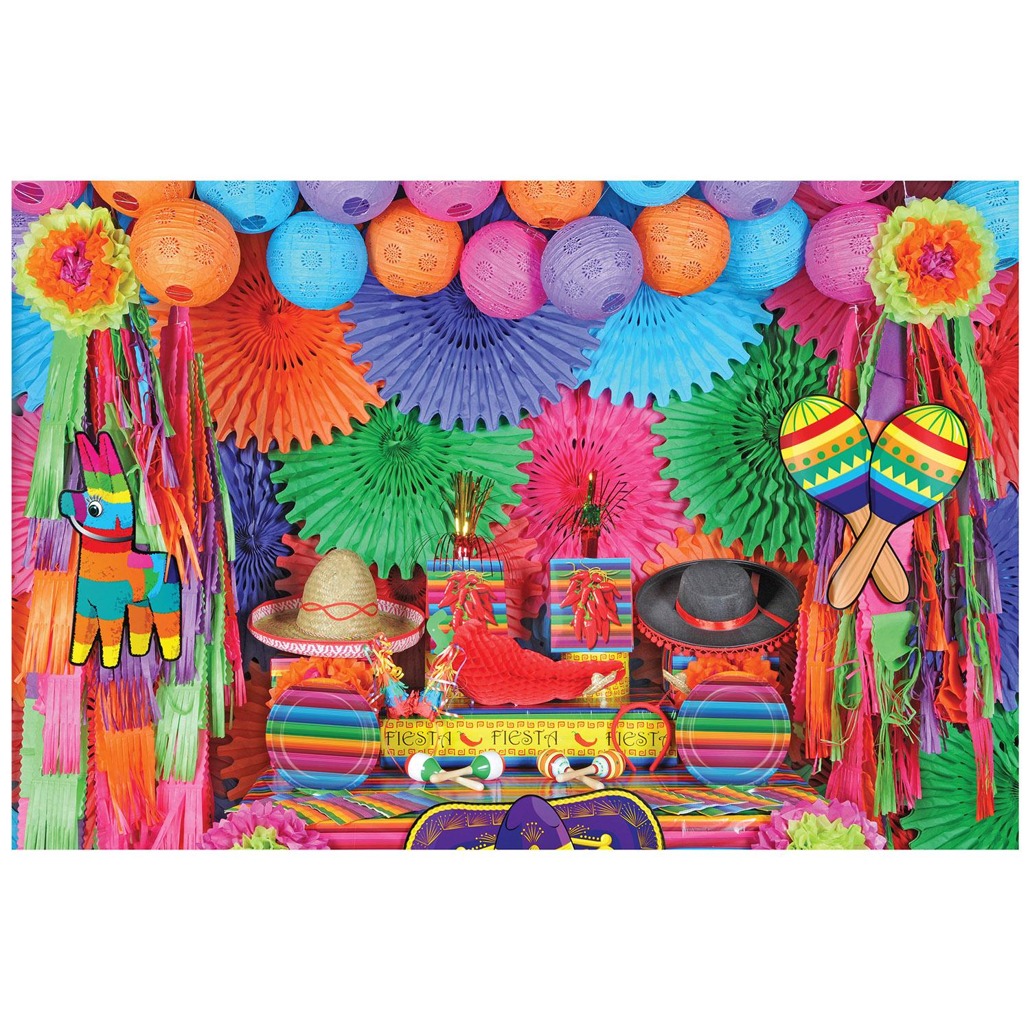 12 Pack Beistle Fiesta Chili Pepper Centerpieces - Colorful Party Decorations for Cinco de Mayo, Mexican Fiesta, and Summer Celebrations