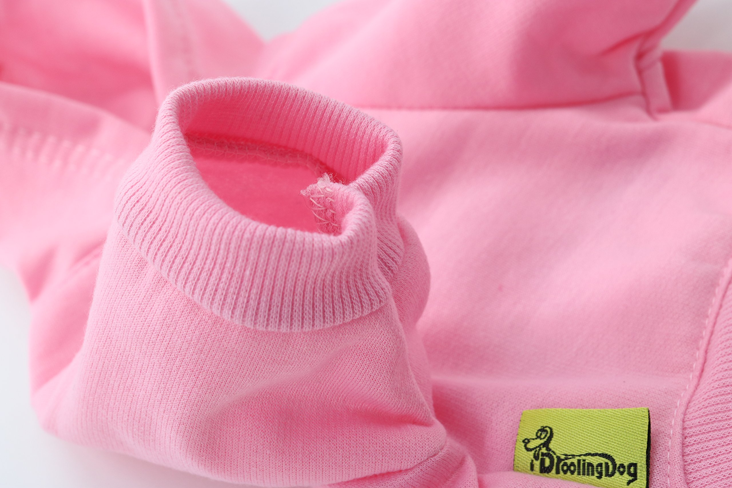 DroolingDog Small Girl Dog Shirts - I Love My Mom Dog Hoodies for XS Puppy - Cute Small Dog Clothes for Girl Puppies - Perfect for Family Photos & Daily Walks