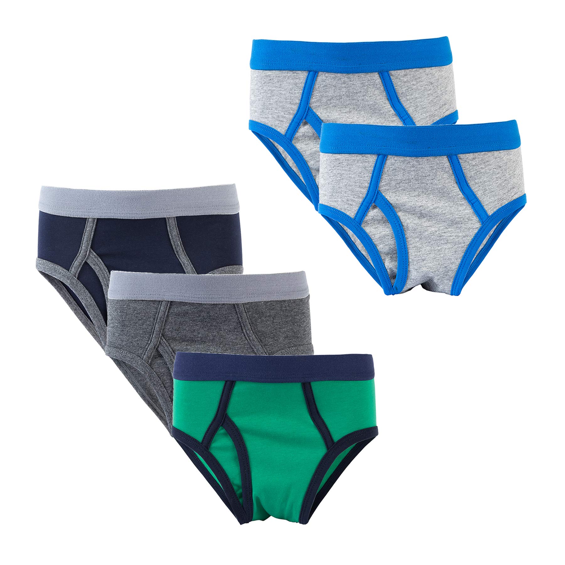 **Soft Cotton Boys' Underwear Multipack - Breathable & Comfortable Briefs for Kids - Perfect for School, Play & Everyday Wear**