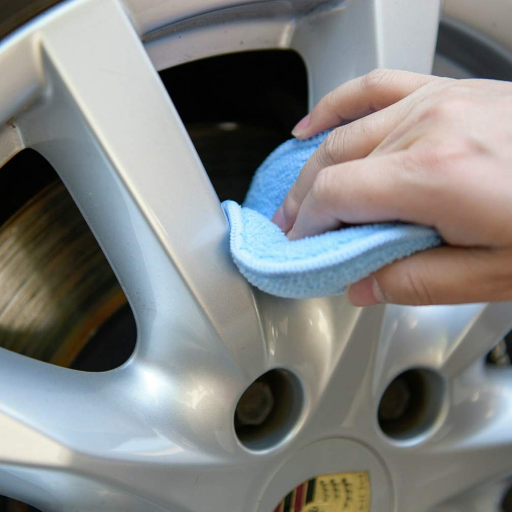 6-Pack Premium Car Waxing Sponges - 5 Clean Wax Applicator Pads, Soft Foam Sponge for Car Detailing, Polishing & Waxing - Ideal for Auto Care, Cosmetic Use & LED Headlight Cleaning