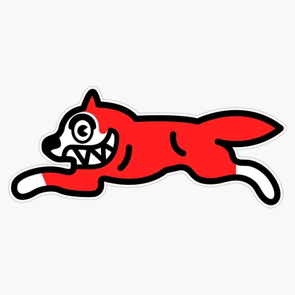 Waterproof Vinyl Sticker - Running Dog Design for Cars, Laptops, Walls & Windows | 5 Inch Decal for Outdoor & Indoor Use | Bumper Sticker for Personalization & Decoration