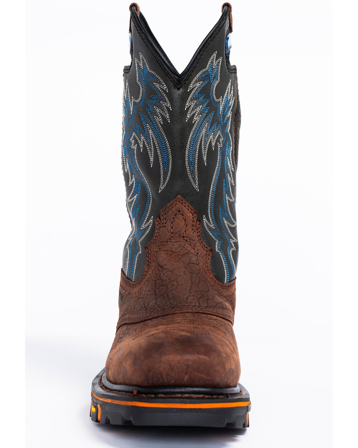Cody James Men's Decimator Waterproof Western Work Boots with Nano Composite Toe - DBP-2 | Durable Safety Boots for Construction, Ranch Work & Outdoor Activities
