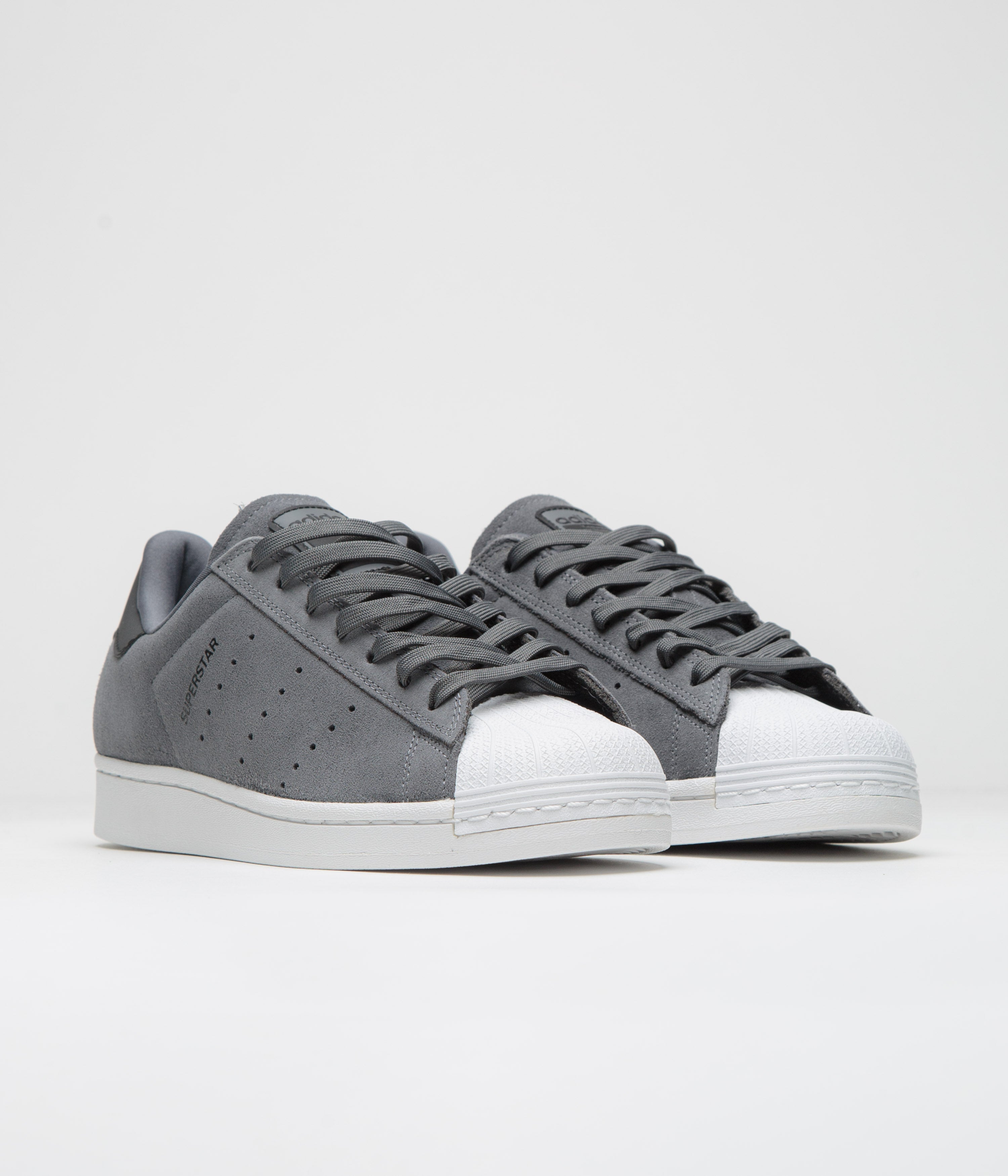 Adidas Superstar ADV Shoes for Men & Women - Grey Five / Core Black / Cloud White - Classic Sneakers for Casual Wear, Running & Street Style