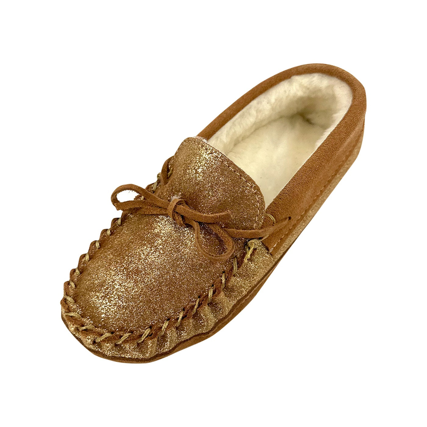 Women's Soft Lined Sparkling House Slippers - Cozy Indoor/Outdoor Winter Slippers for Home, Office & Travel - Comfortable Non-Slip Warm Fuzzy Slippers (Clearance Sale)