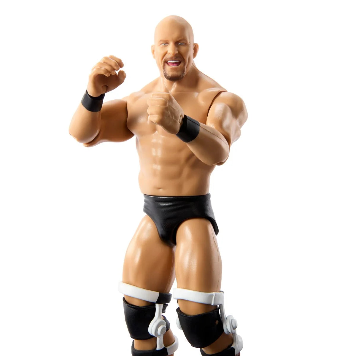 Stone Cold Steve Austin WWE Main Event Series 150 Action Figure - Collectible Wrestling Toy for Fans & Kids - Perfect for Display, Play & WWE Memorabilia Collections
