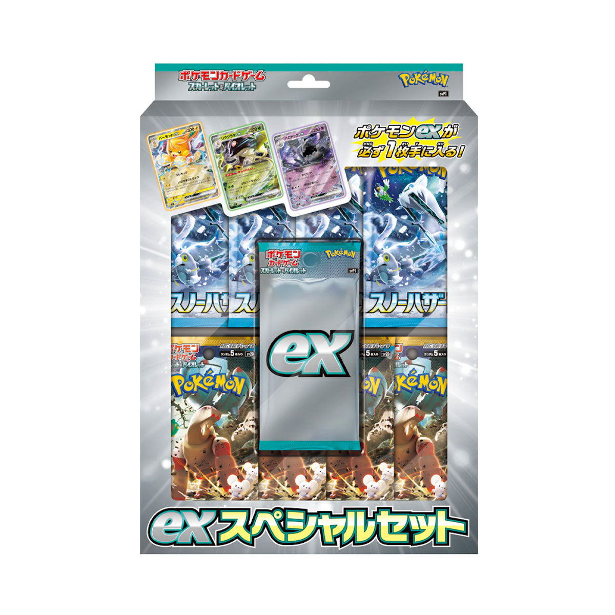 Pokemon TCG Snow Hazard & Clay Burst Special Set Box - 2-in-1 Collector's Edition for Trading Card Game Battles and Display