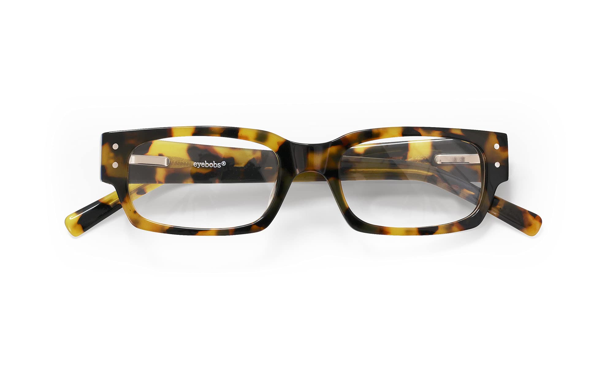 Eyebobs Peckerhead Premium Blue Light Blocking Glasses for Women & Men - Square Computer Reading Glasses with Anti-UV Protection | Reduce Eye Strain for Office Work, Gaming & Screen Time