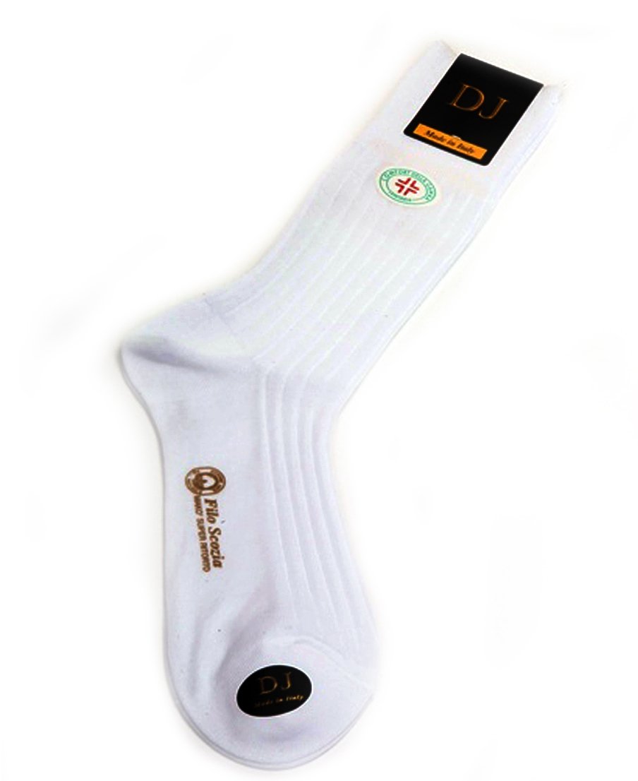 Daniel Jacob Men's 6 Pairs 100% Cotton Diabetic Socks - Ultra Soft & Breathable for Sensitive Feet - Perfect for Daily Wear, Work & Sports