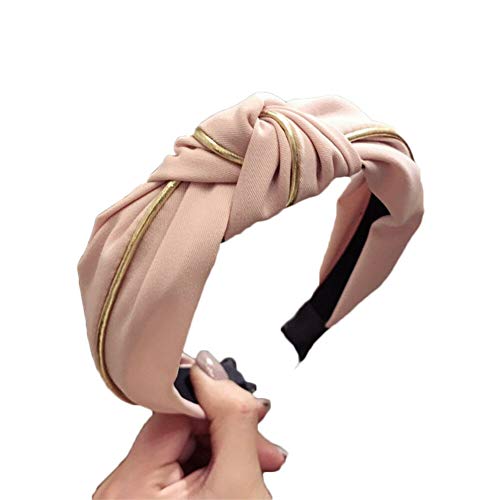 Fashion Women's Wide Headbands - Twist Cross Knot Turban Headband, Elastic Hair Hoop Accessories for Women & Girls | Perfect for Yoga, Workouts, and Everyday Styling