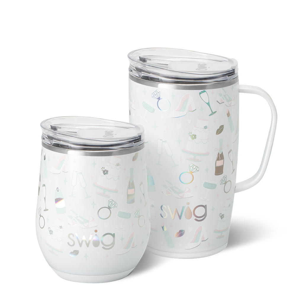 Bride to Be AM+PM Wedding Gift Set - Perfect for Bridal Shower, Bachelorette Party & Honeymoon