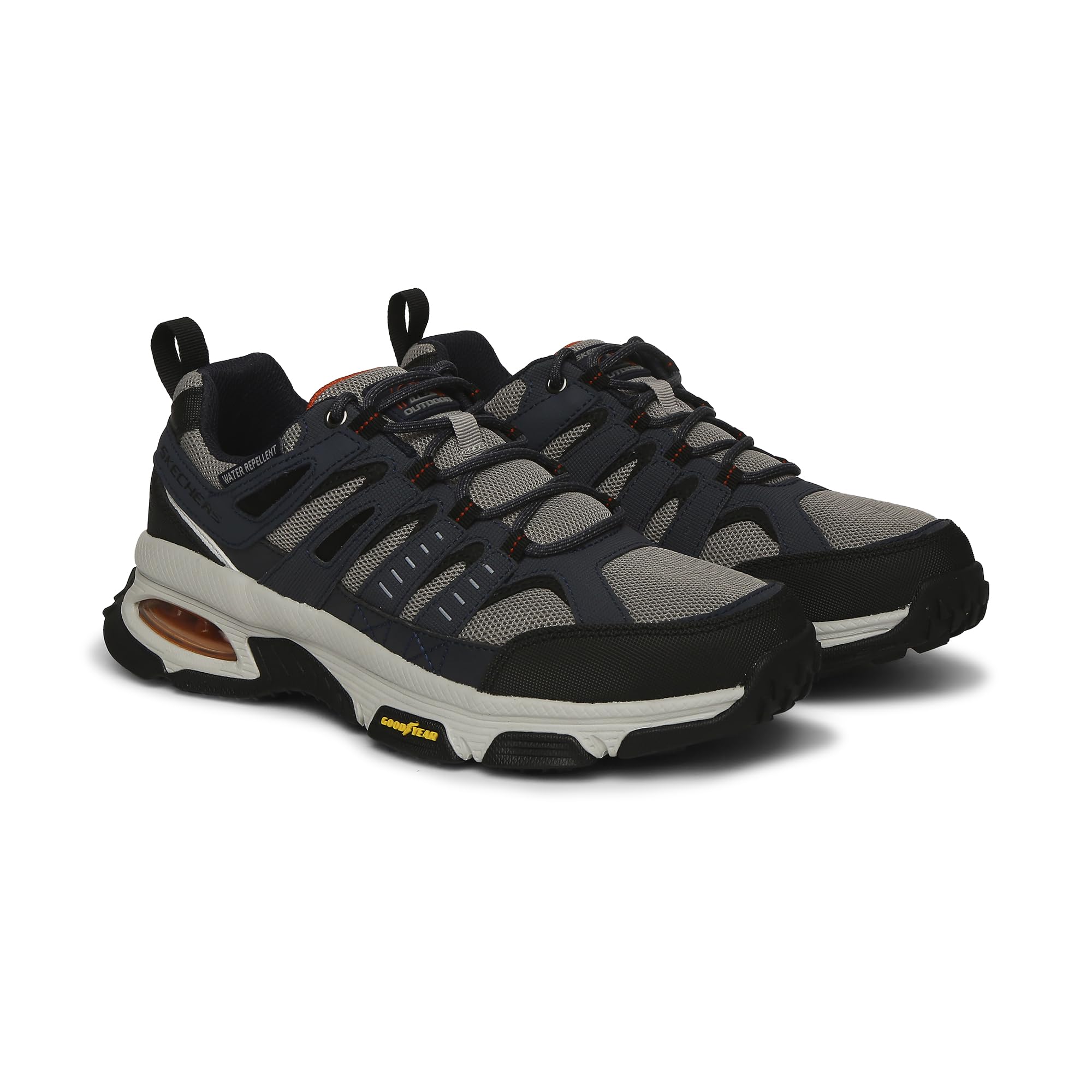 Skechers Men's Skech Air Envoy Oxford Shoes - Lightweight Comfortable Slip-Resistant Work Shoes for Business Casual & Office Wear