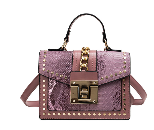 Stylish Genuine Alligator Leather Women's Shoulder Bag - Elegant Designer Handbag for Work, Travel & Everyday Use