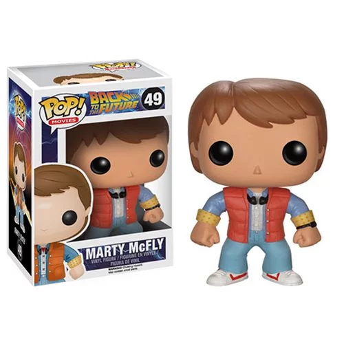 Funko Pop! Back to The Future: Marty McFly #49 Collectible Vinyl Figure - Perfect for Movie Fans, Gift Giving & Pop Culture Displays