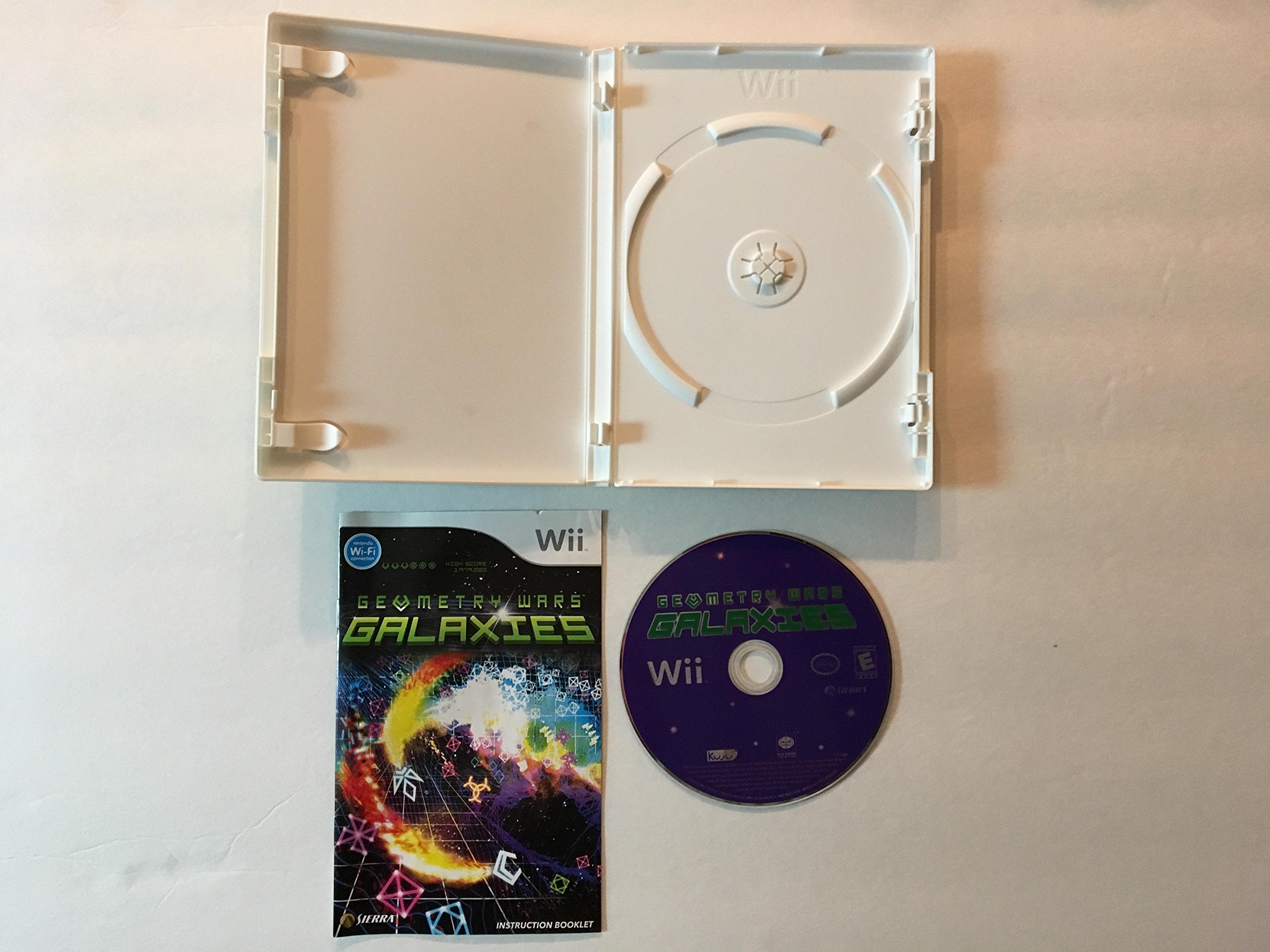 Geometry Wars: Galaxies - Nintendo Wii Game - Fast-Paced Arcade Shooter for Family Game Night & Retro Gaming Enthusiasts