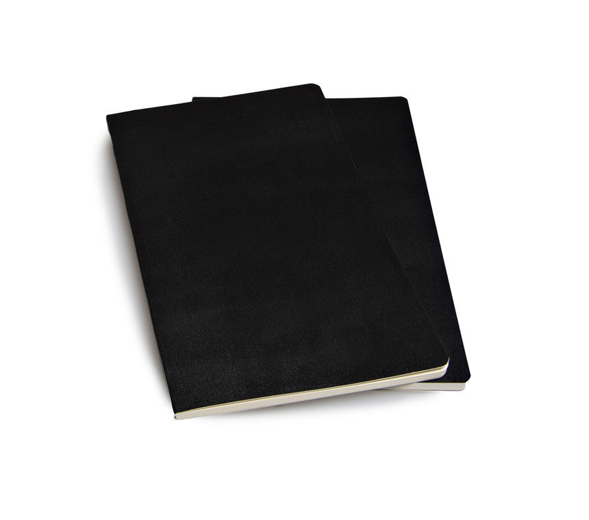 Premium Moleskine Volant Plain Notebook Set of 2 - Large Size (5