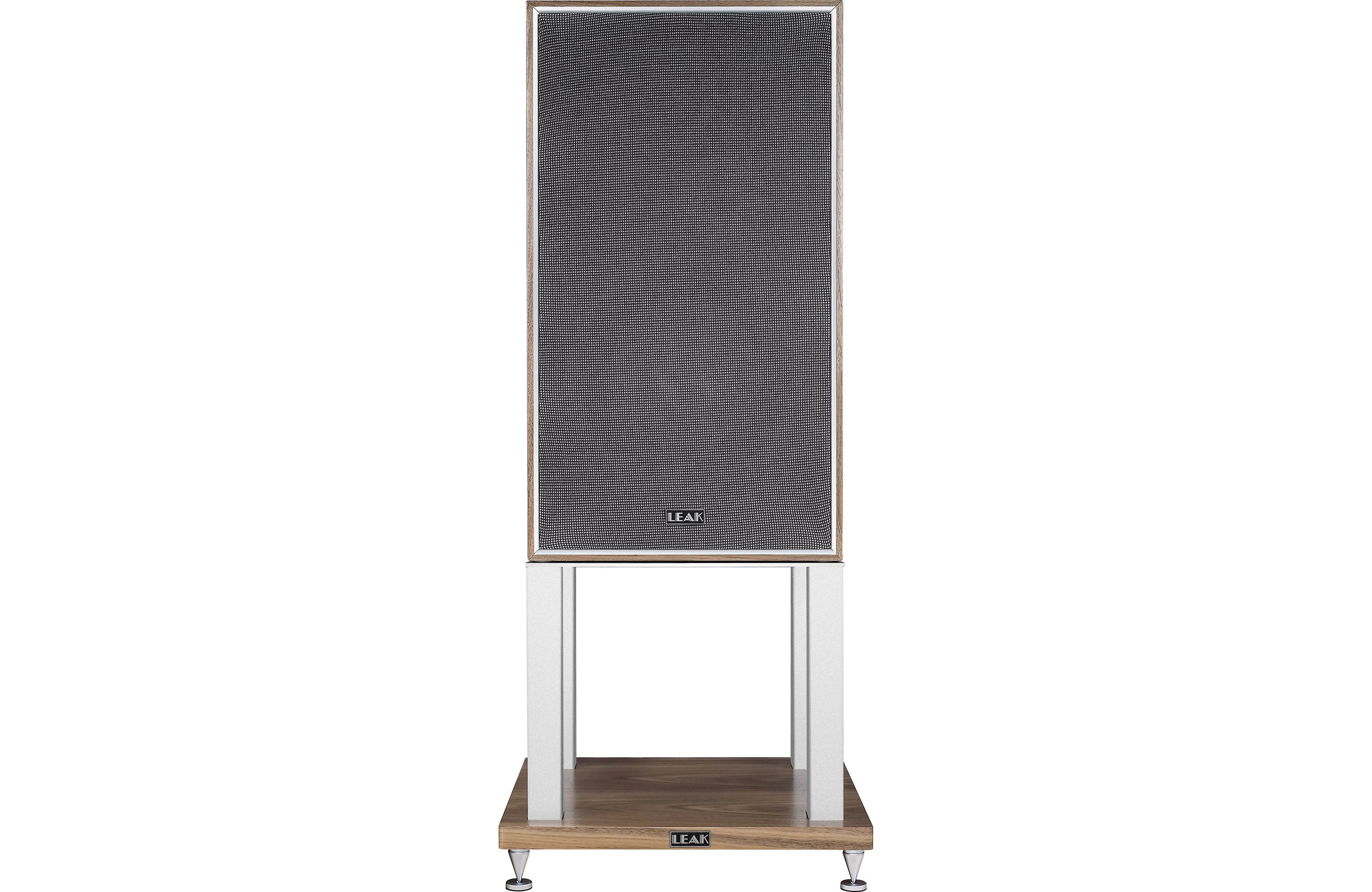 LEAK Sandwich 250 Standmount Loudspeakers - Premium Walnut Finish (Pair) | High-Fidelity Bookshelf Speakers for Home Audio & Studio Monitoring