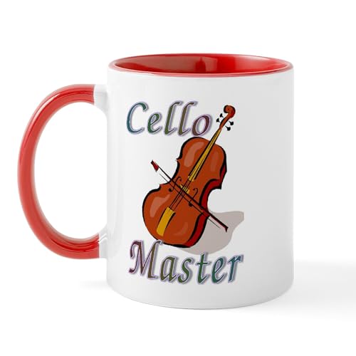 White/Red Inside - Cello Master Mug