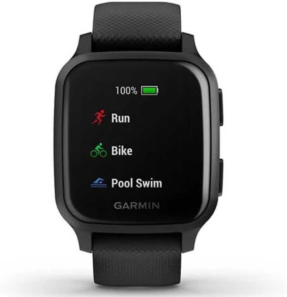 Garmin Venu Sq Music Edition Smartwatch - GPS, Heart Rate Monitor, Music Storage & More | Perfect for Running, Fitness Tracking & Daily Wear