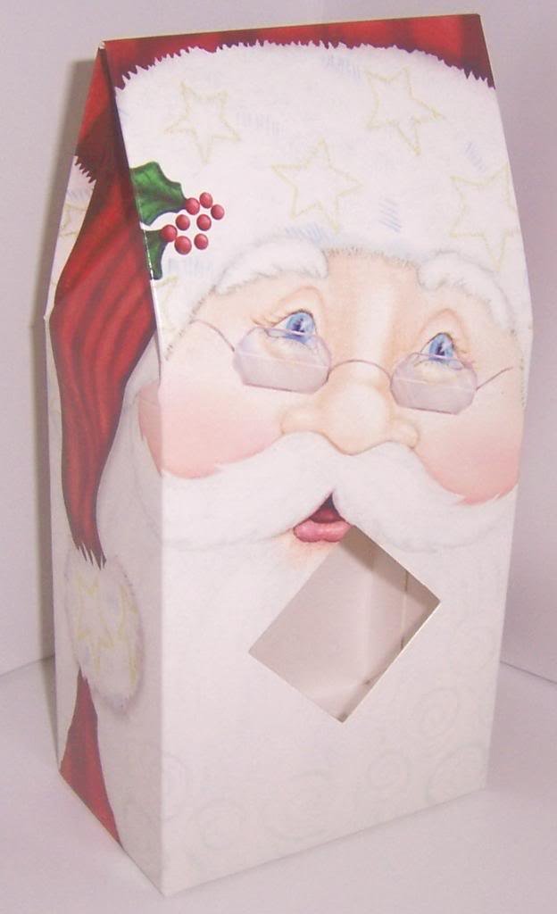 Scott's Cakes Milk Chocolate Covered Oreos - 8 oz Standing Santa Gift Box | Holiday Treats, Christmas Party Favors & Festive Desserts for Gifting
