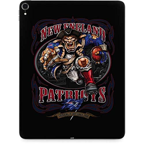 Official NFL New England Patriots Running Back Decal Skin for iPad Pro 12.9 Inch (2018-2019 Model) | Protective Vinyl Sticker Cover | Perfect for Sports Fans, Office & School Use