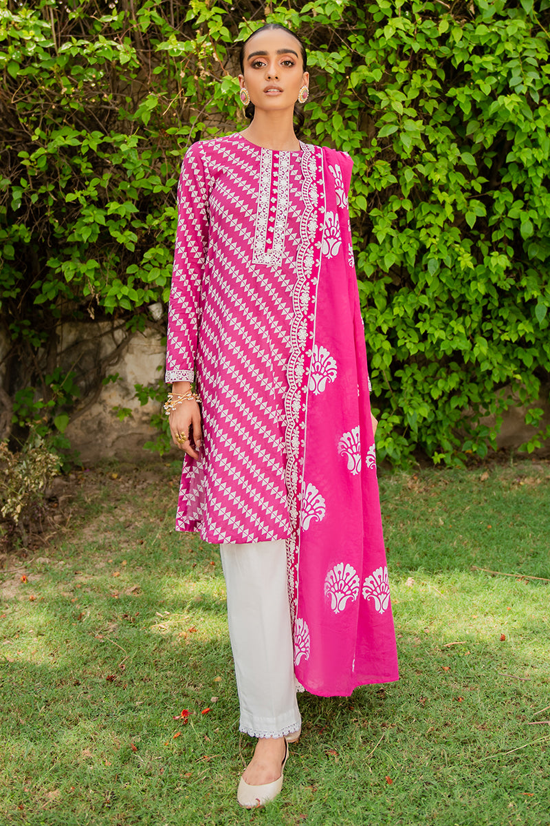 MAKHMAL 2PC Set (Embroidered Shirt & Dupatta) - Elegant Pakistani Formal Wear for Weddings, Parties & Special Occasions