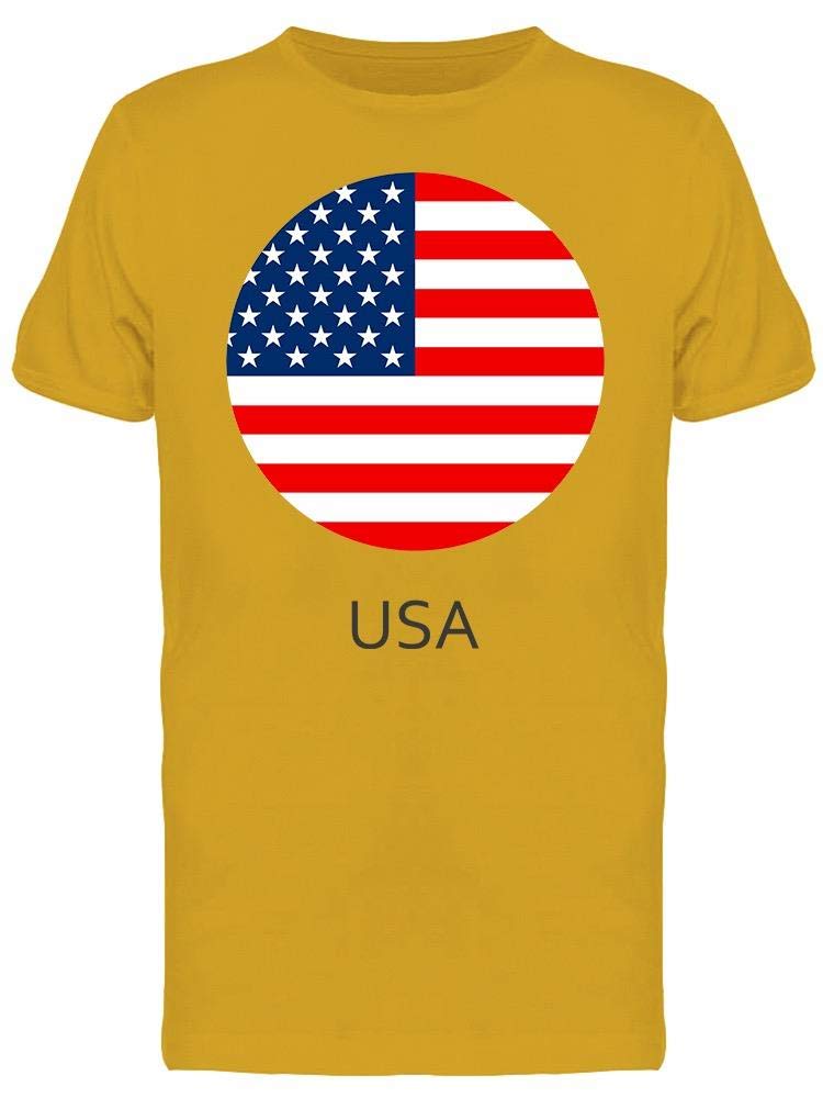 American Flag Button-Up T-Shirt for Men - Patriotic Casual Wear for 4th of July & Outdoor Events