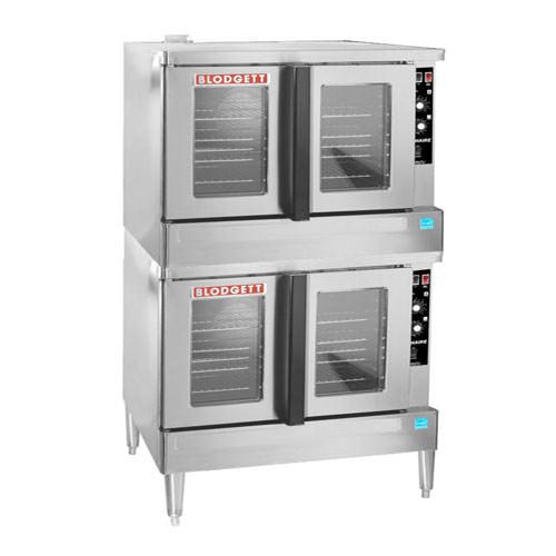 Blodgett ZEPH 100 G DBL Double Standard Full Size Natural Gas Convection Oven - Commercial Kitchen Equipment for Restaurants, Bakeries & Catering Services