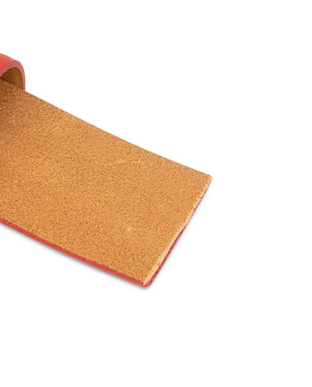 Genuine Leather Replacement Red Belt Straps for Cartier Buckles - 35mm Men's Dress Belt for Formal & Casual Wear