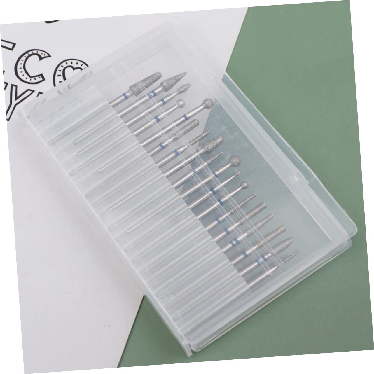 Beavorty 18pcs Nail Drill Bits Set - Professional Manicure Sanding Heads & Cuticle Kit for Home & Salon Use - Perfect for Acrylic, Gel, and Natural Nails