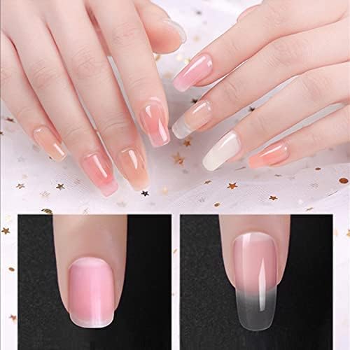 PROROOP 15ml/0.5oz Poly Extension Builder Gel - Professional Nail Strengthening Gel for DIY Manicures, Trendy Pink Polish with Long-Lasting Shine | Perfect for Home Nail Art, Salon-Quality Results & Gift Ideas for Women