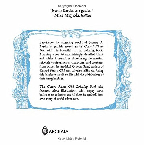 Cursed Pirate Girl Coloring Book for Adults & Teens - Fantasy Pirate Adventures, Stress Relief & Creativity | Perfect for Relaxation, Gifts & Art Therapy