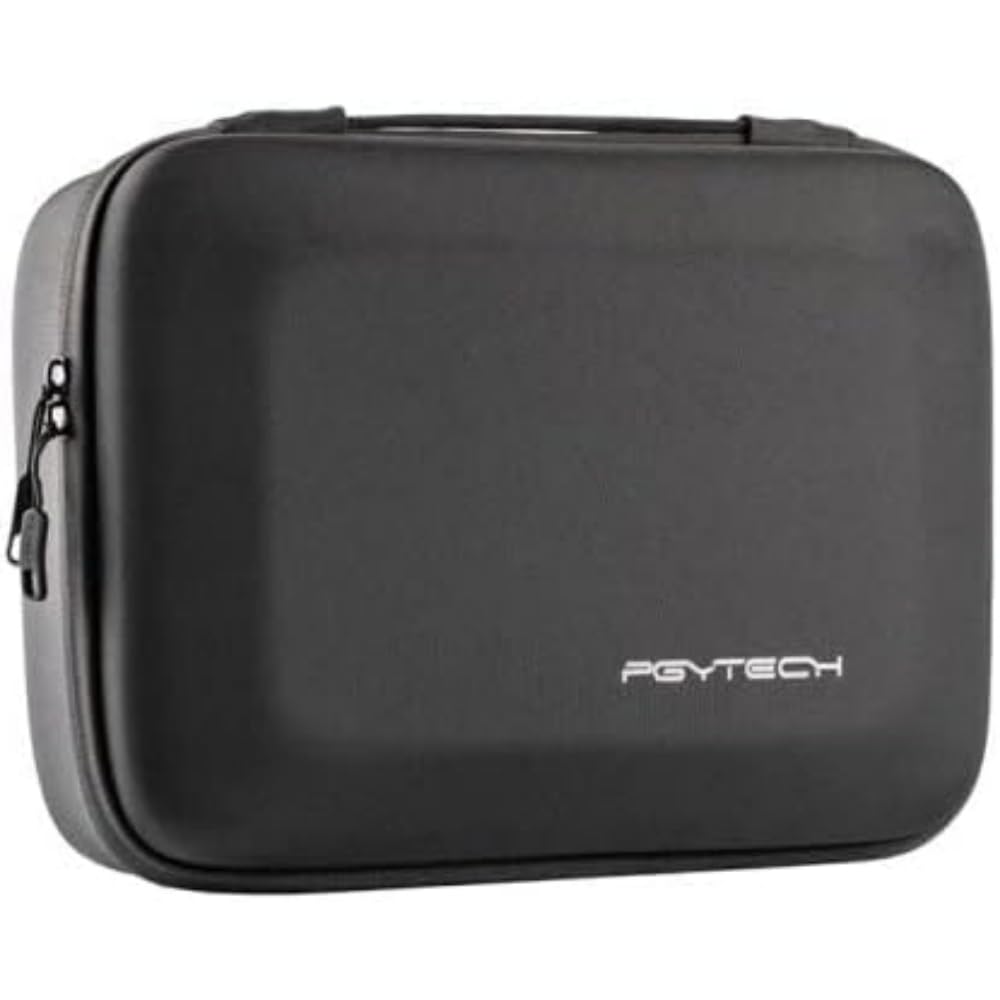 PGYTECH DJI RS 3 Camera Stabilizer Carrying Case - Hard Shell Protective Storage Bag with Zipper Closure for DJI RS3 Gimbal - Perfect for Travel, Outdoor Shooting & Equipment Protection (Black, Model P-RS3-100)