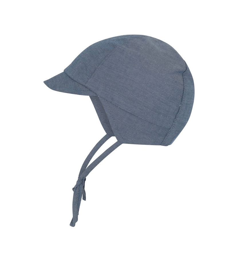 MP Denmark Stone Blue Matte Baby Sun Hat - UPF 50+ UV Protection for Infants & Toddlers - Perfect for Beach, Pool & Outdoor Play