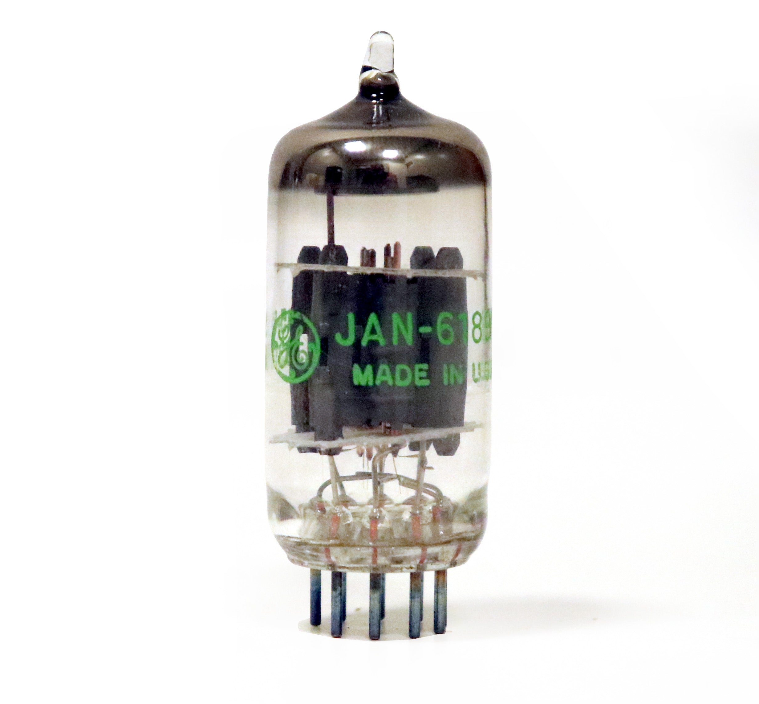 GE Military Stock 12AU7 / 6189W Vacuum Tube - Premium Audio Amplifier Replacement for Guitar Amps, Hi-Fi Systems & Vintage Electronics