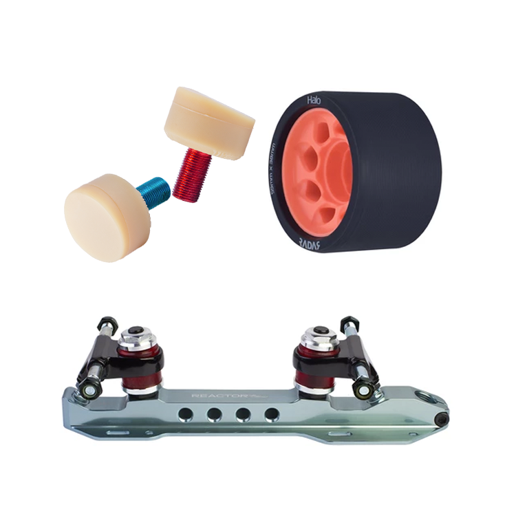 Antik AR2 Derby Skate Set - Premium Roller Skates for Women & Men - High-Performance Outdoor & Indoor Skating - Perfect for Derby, Rink, Park & Street Skating