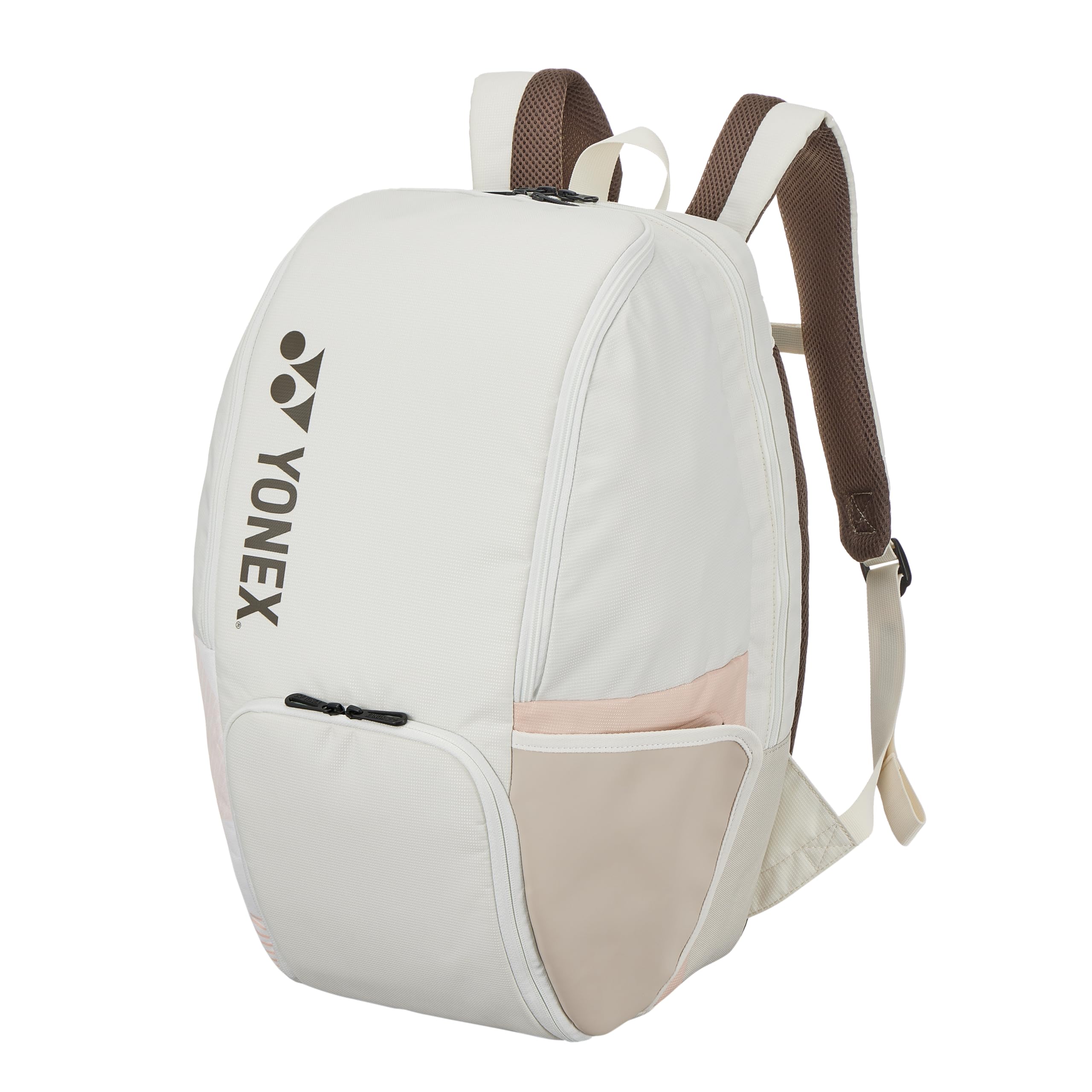 YONEX Pro Backpack B - Sand Beige Tennis Backpack for Men & Women | Durable Sports Bag for Tennis, Gym & Travel | Perfect for Athletes & Commuters