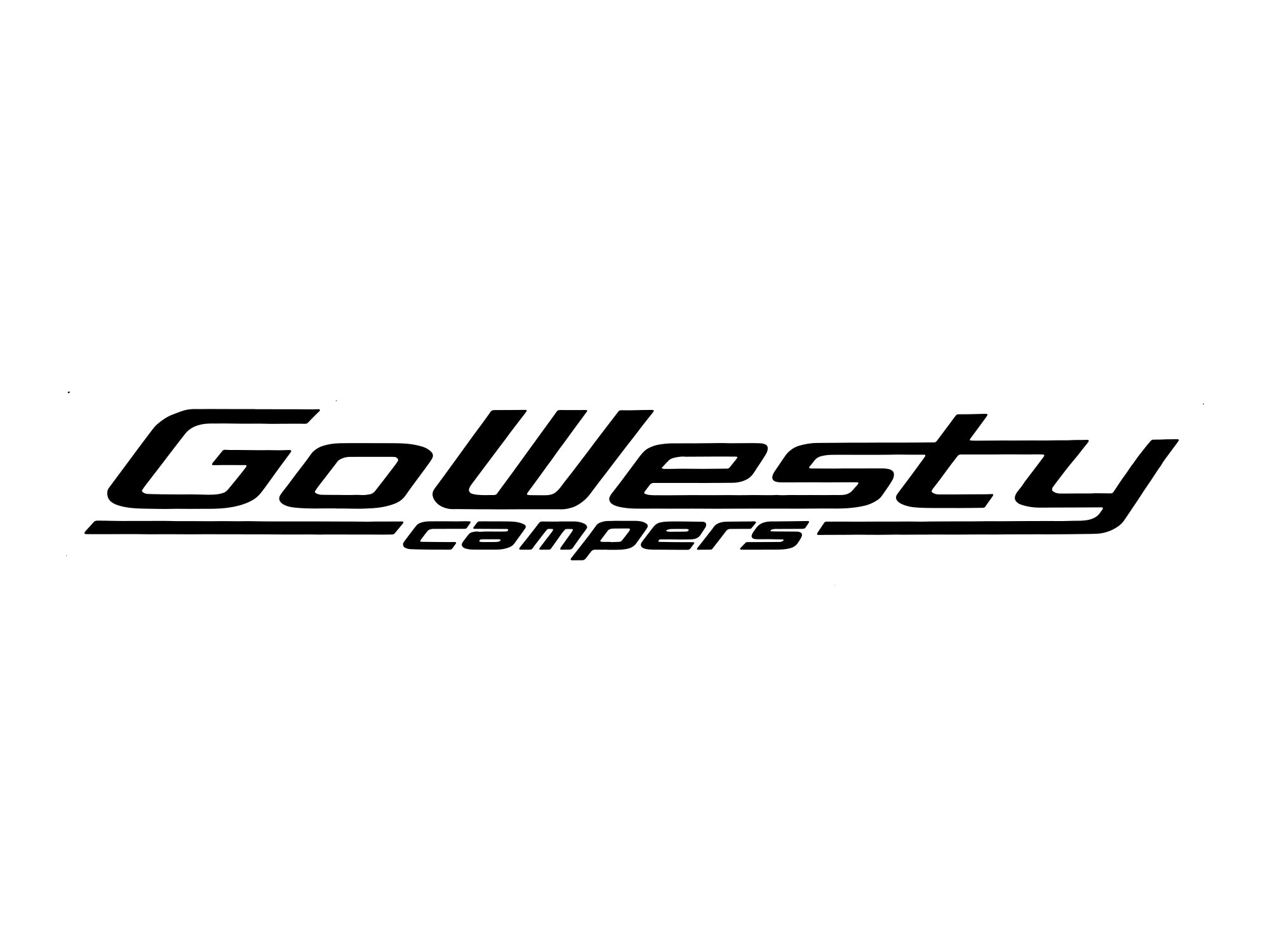 GoWesty Campers Decal Stickers for VW Vanagon & Westfalia - Waterproof Vinyl Decals for Outdoor Adventure, Road Trips & Camper Van Customization