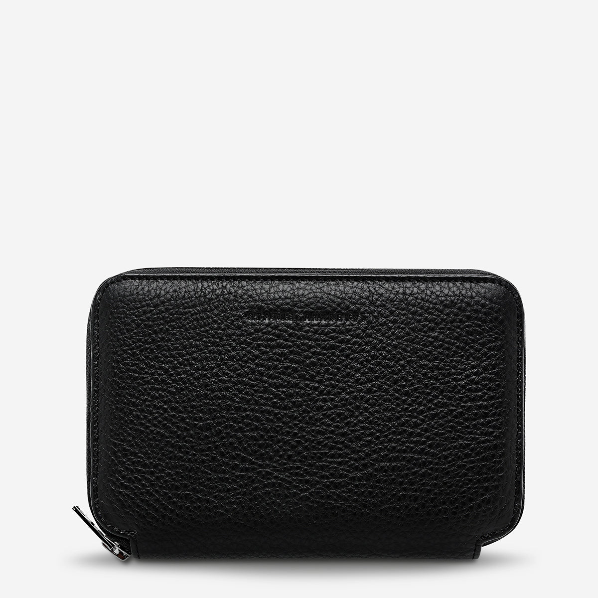 Nowhere To Be Found RFID Blocking Passport Wallet - Secure Travel Organizer for Passport, Credit Cards & Cash - Perfect for International Trips & Airports - Black