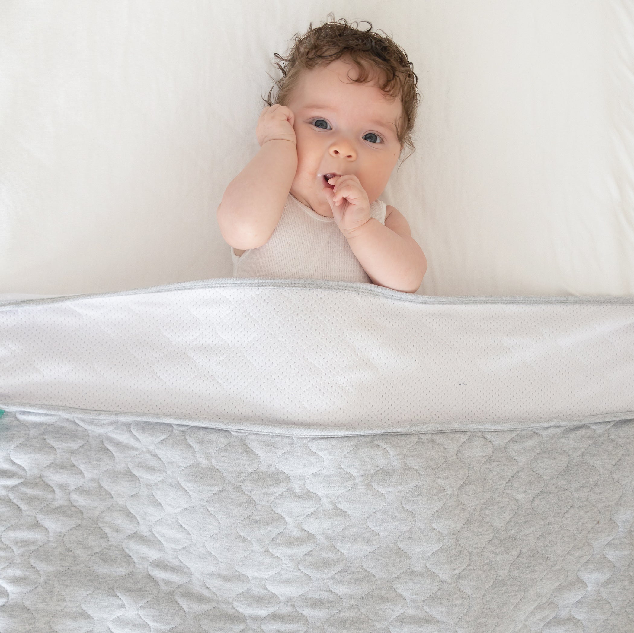 1.0 TOG Baby Sleep Sack - Breathable Cotton Sleeping Bag for Infants & Toddlers - Standard Cot Size - Perfect for Nursery, Daycare & Travel