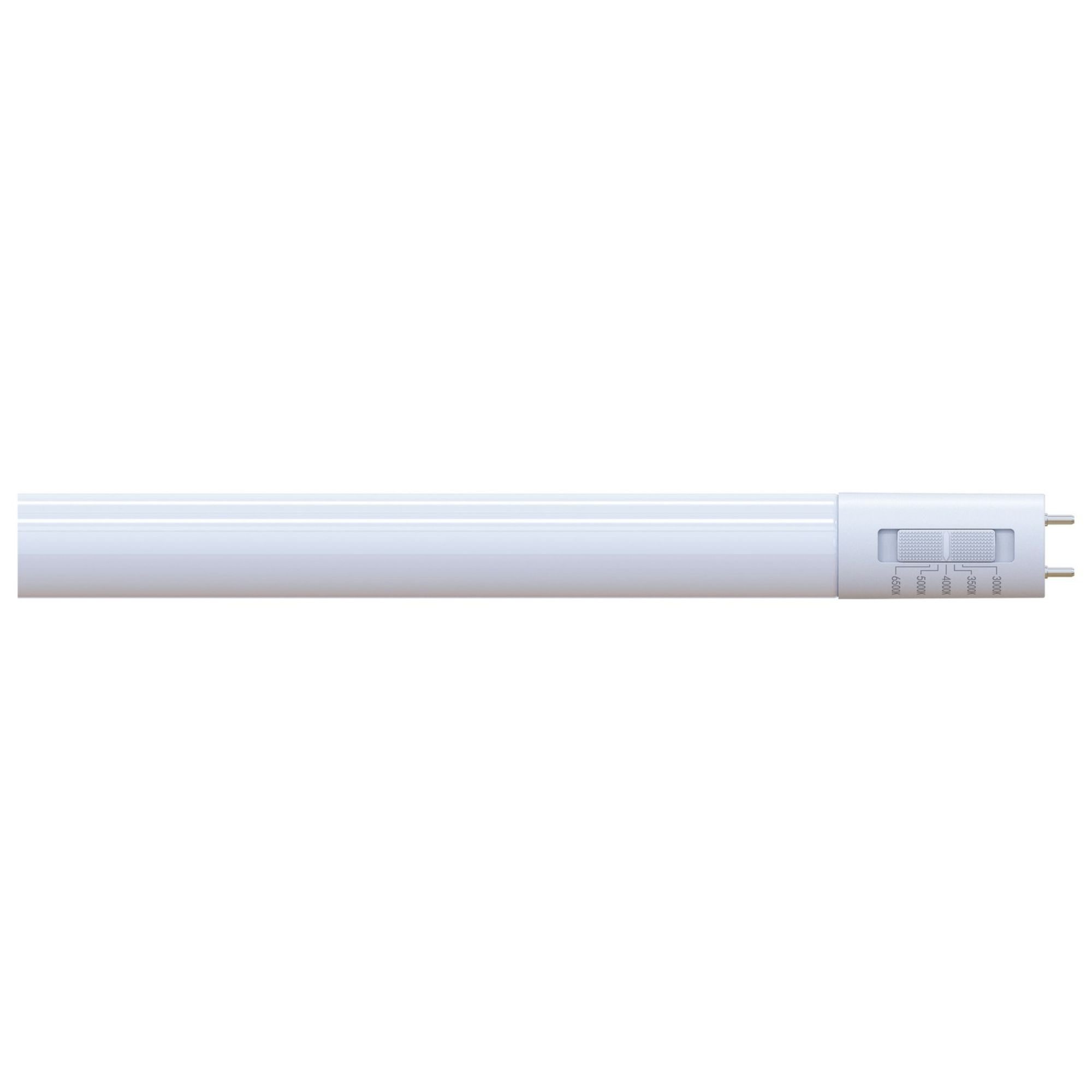 4ft T8 LED Tube Light Bulb - 17W, 2200 Lumens, 3000K-6500K Adjustable Color Temperature, Ballast Bypass, Single/Dual End Power - Perfect for Office, Garage, Warehouse & Commercial Lighting