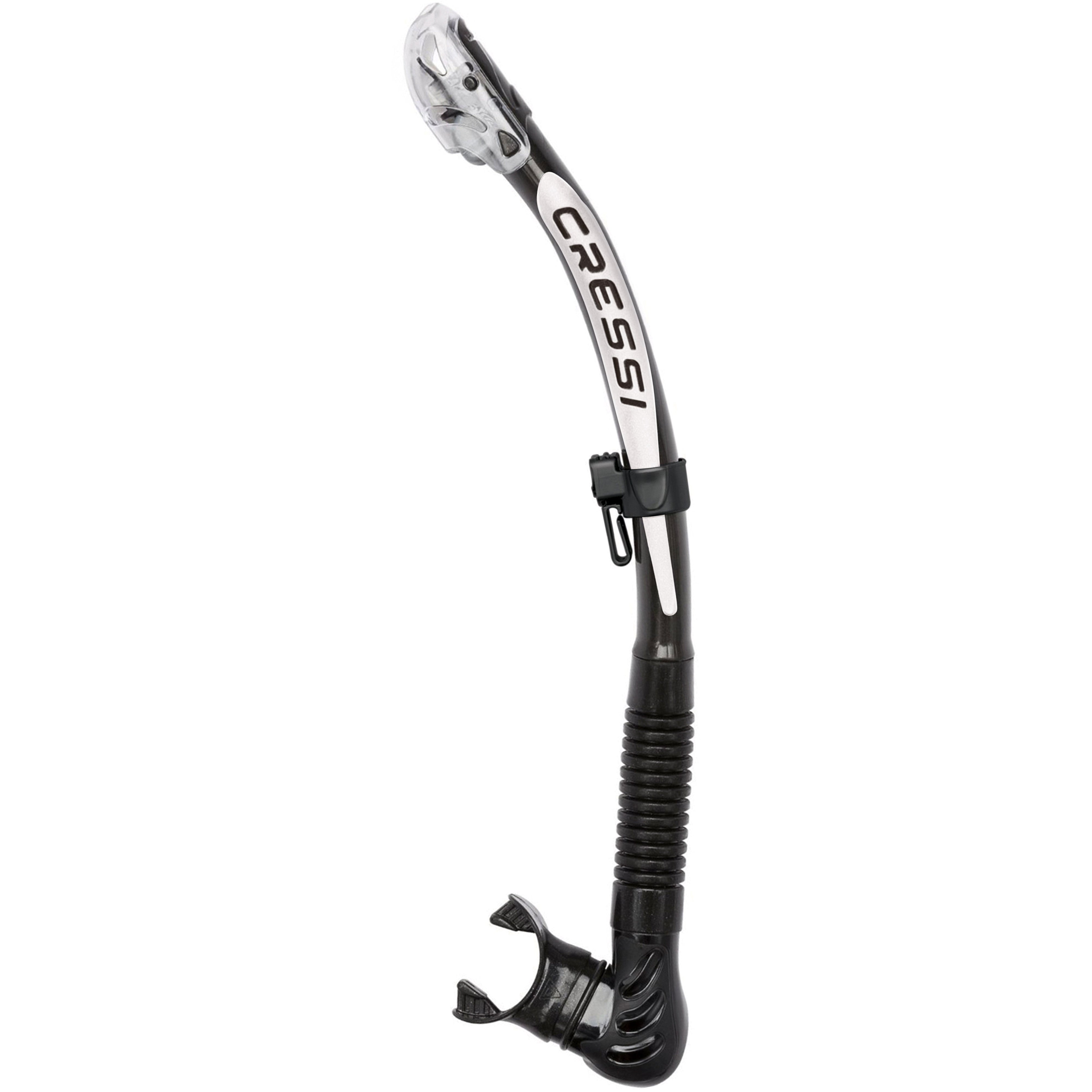 Cressi Alpha Ultra Dry Snorkel - High Performance Snorkeling Gear for Adults & Kids - Perfect for Swimming, Diving & Underwater Exploration