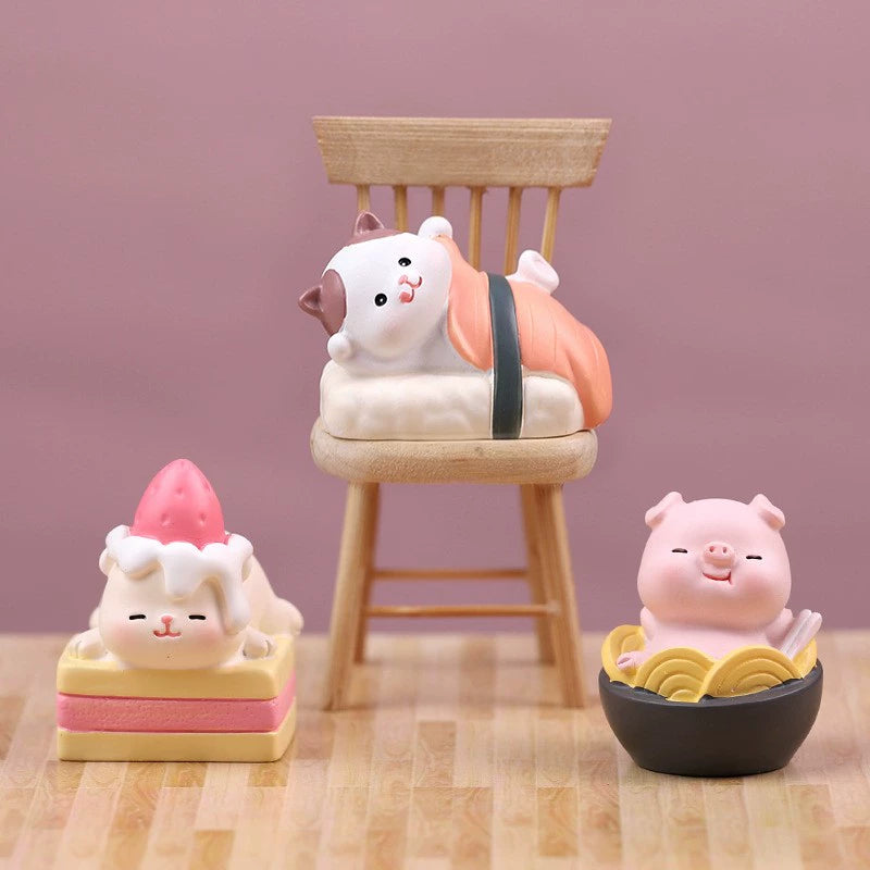 Lovely Food Bean Series Blind Box - Cute Collectible Figures for Surprise Gifts, Party Favors & Home Decor