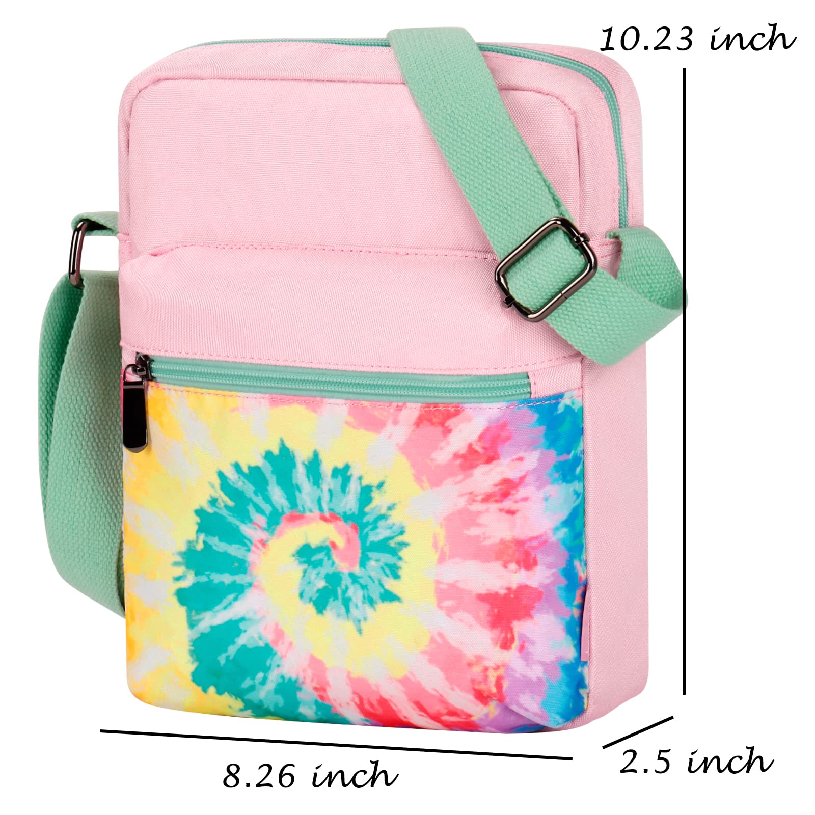 Choco Mocha Girls Crossbody Bag for Kids Age 6-10 | Adjustable Strap | Fashionable Shoulder Purse for School, Travel & Playdates