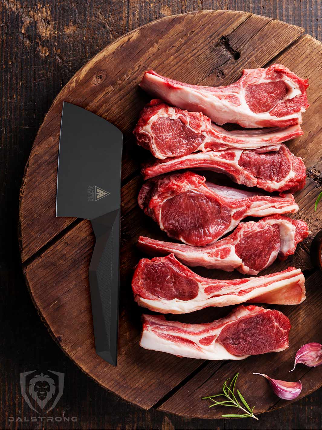 Dalstrong Shadow Black Series Mini Cleaver Knife 4.5